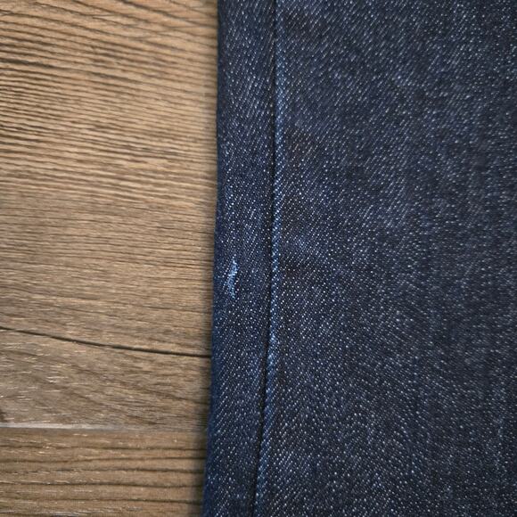 Ann Taylor LOFT Women's Low Rise Modern Flare Jean Dark Wash Size 8 - Picture 11 of 12